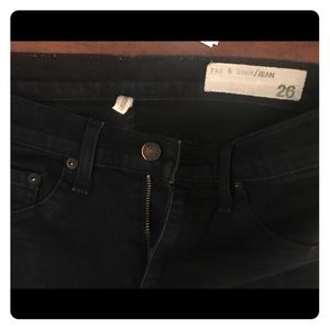 Rag & bone legging jean, size 26, midnight color